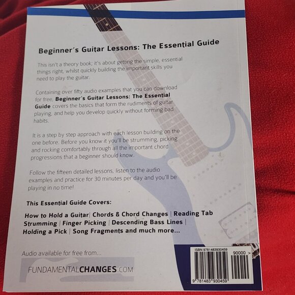 Guitar Guides for Adult Beginners Electric and Acoustic Learning Guides Set of 4 - Picture 16 of 16